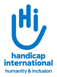 30+ Inspiring Logo Designs for Non-Profit Organizations (Handicap International) LogoWhistle